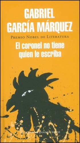 Portada de El coronel no tiene quien le escriba - 1. edición