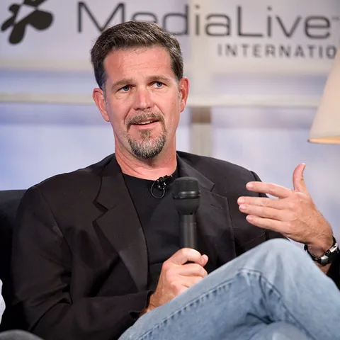 Retrato de Reed Hastings